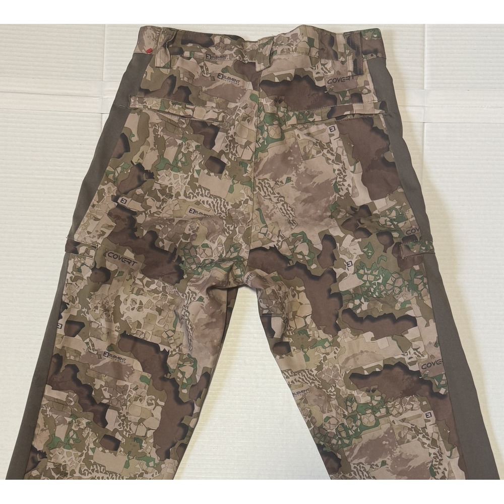 ELEMENT OUTDOORS - Men's Covert Camo Hunting Pants - Size Medium -‎ 29x32